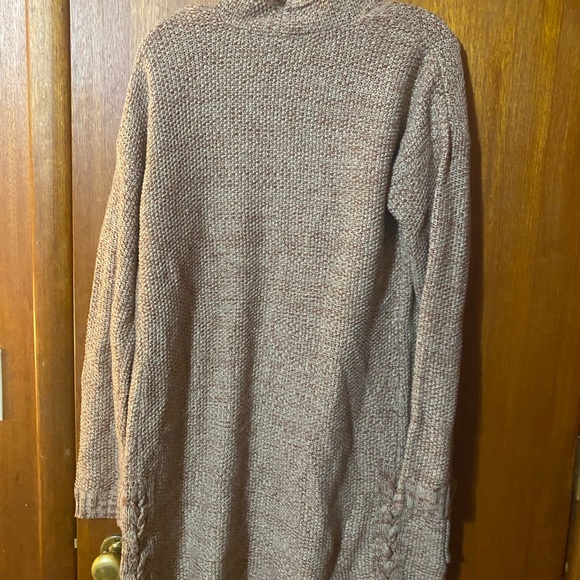 Daytrip Women's Tan Cardigan Sweater - Picture 4 of 5